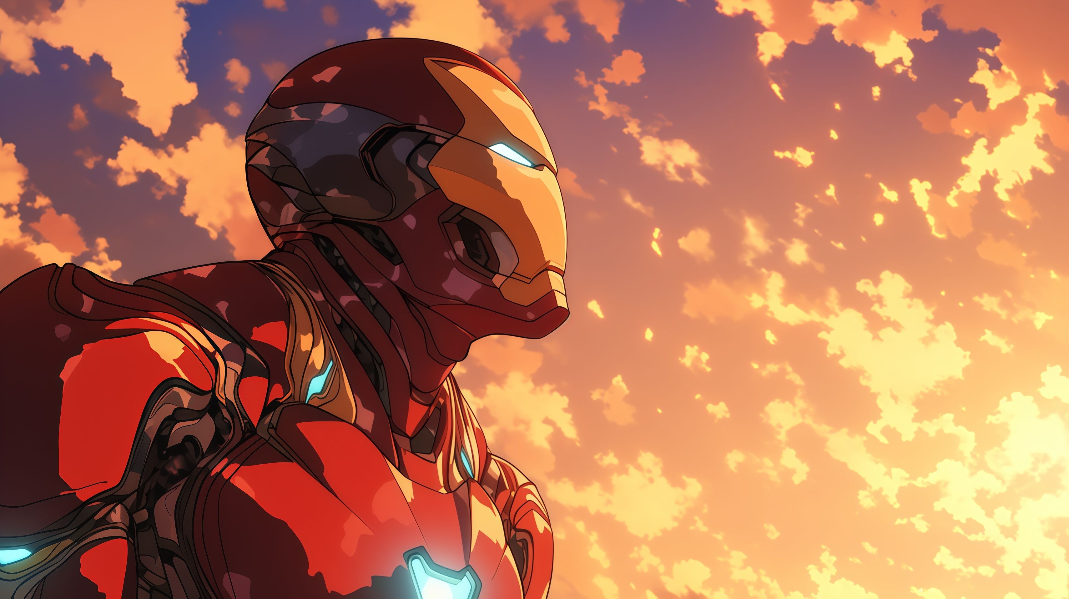 Tony Stark Iron Man Desktop Wallpaper