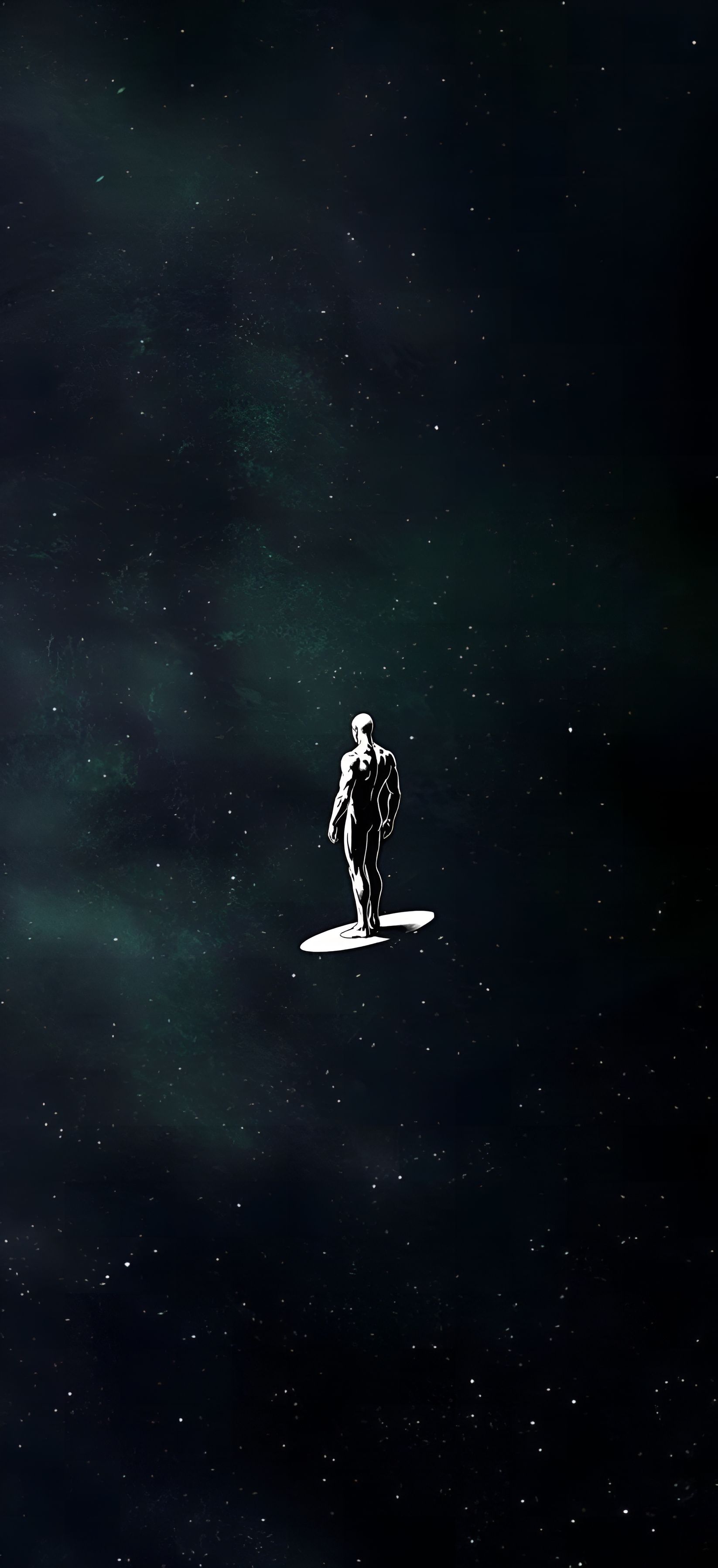 Silver Surfer Cosmic Dark Wallpaper
