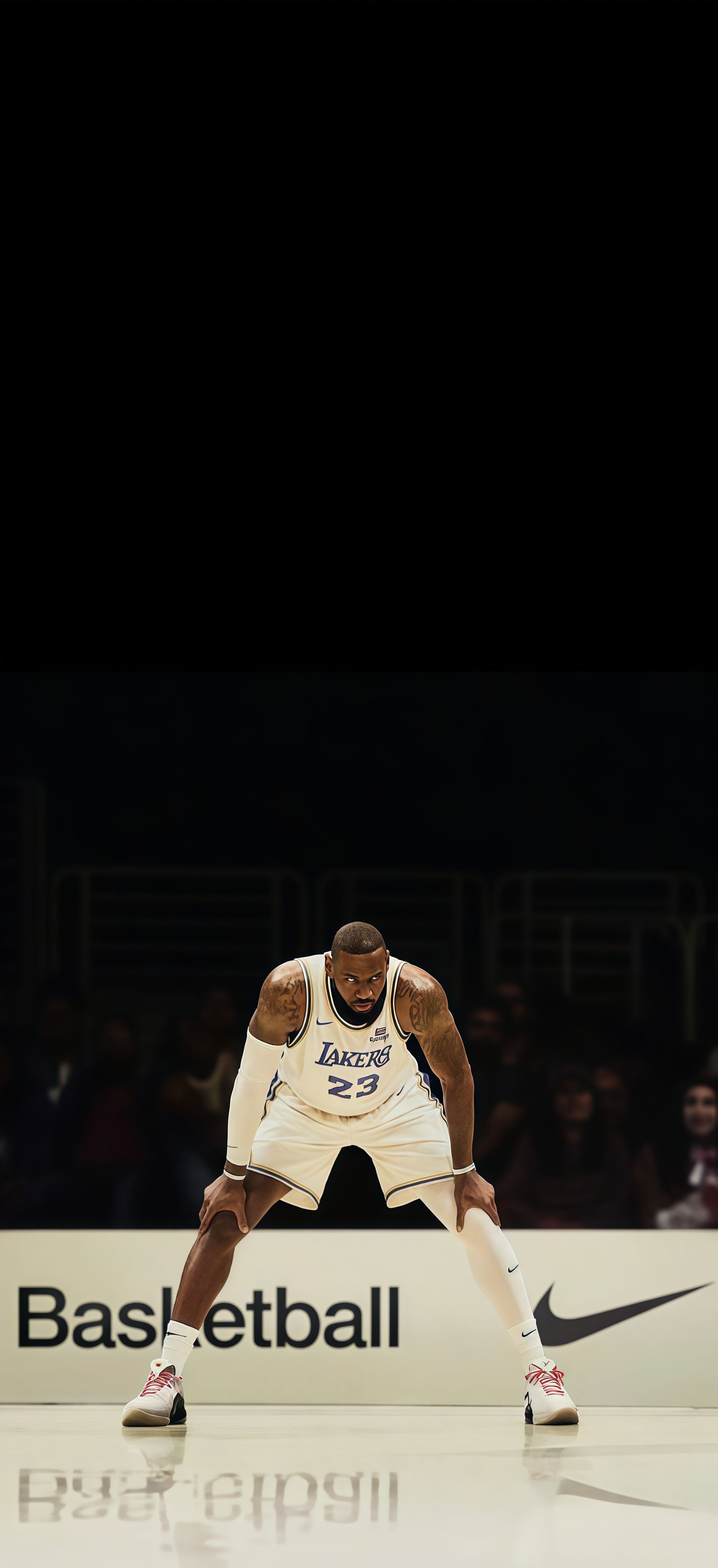 LeBron James Lakers Basketball 4K Wallpaper