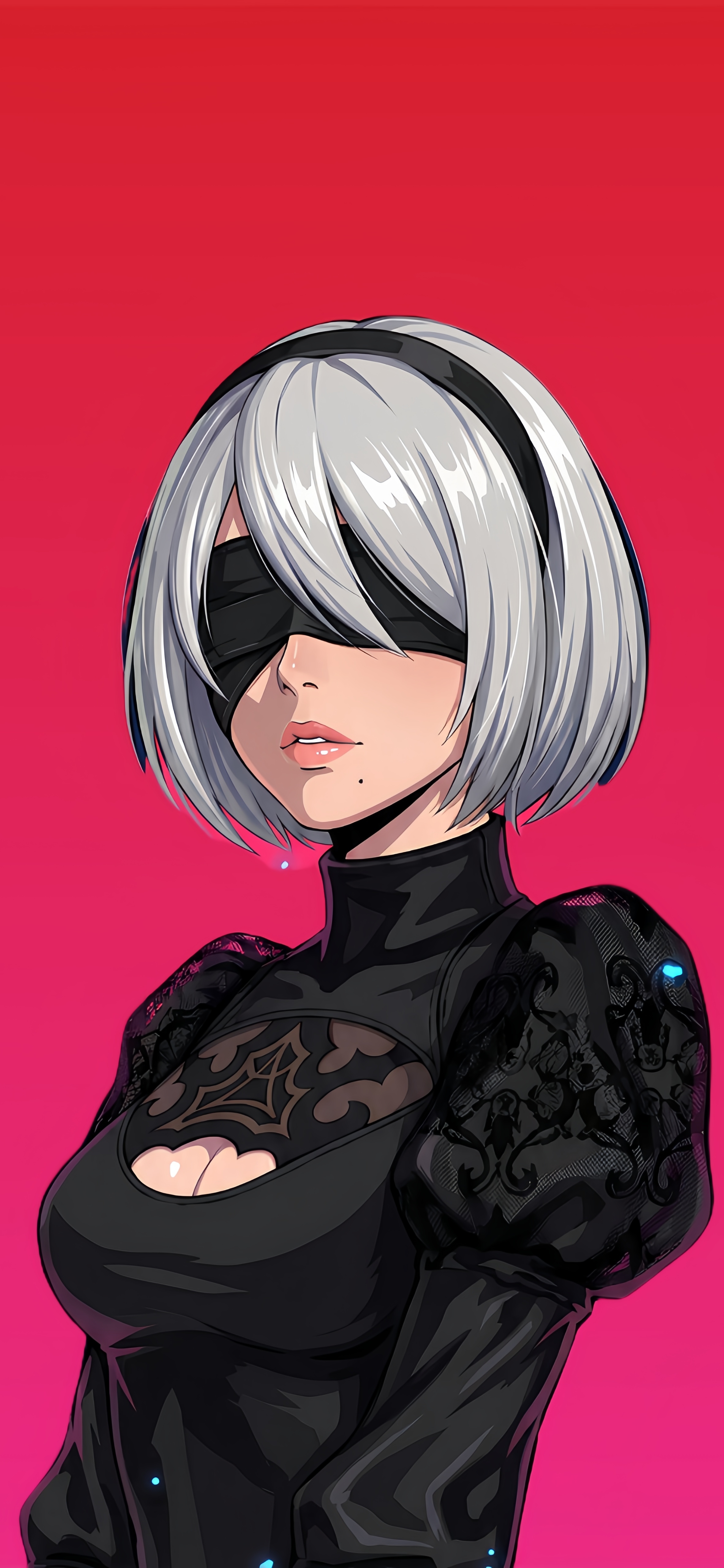 Nier Automata 2B Anime Wallpaper