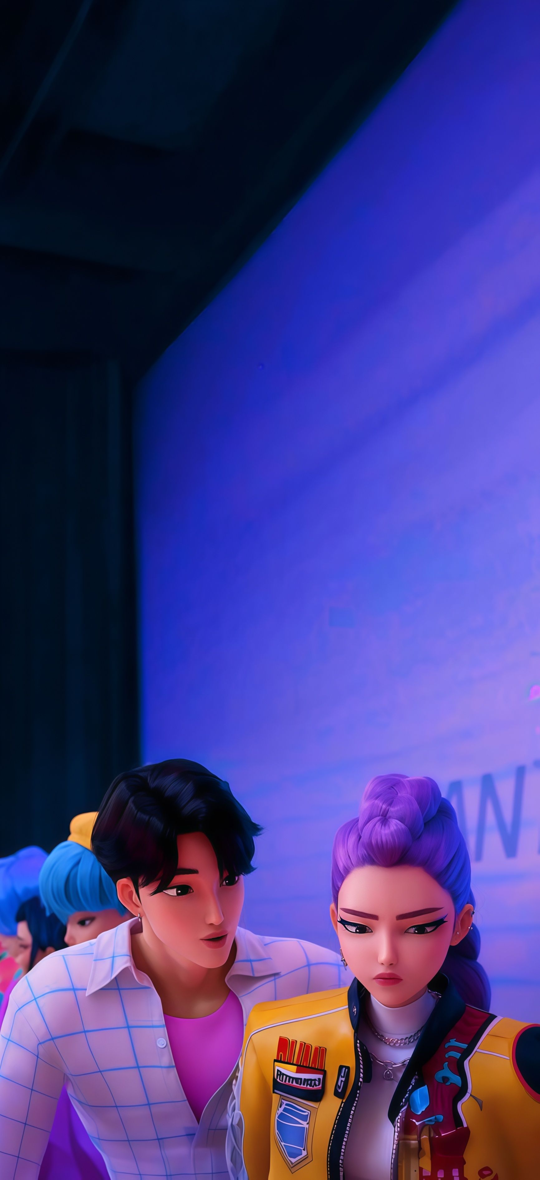 Rumi and Jinu K-Pop Demon Hunter Wallpaper